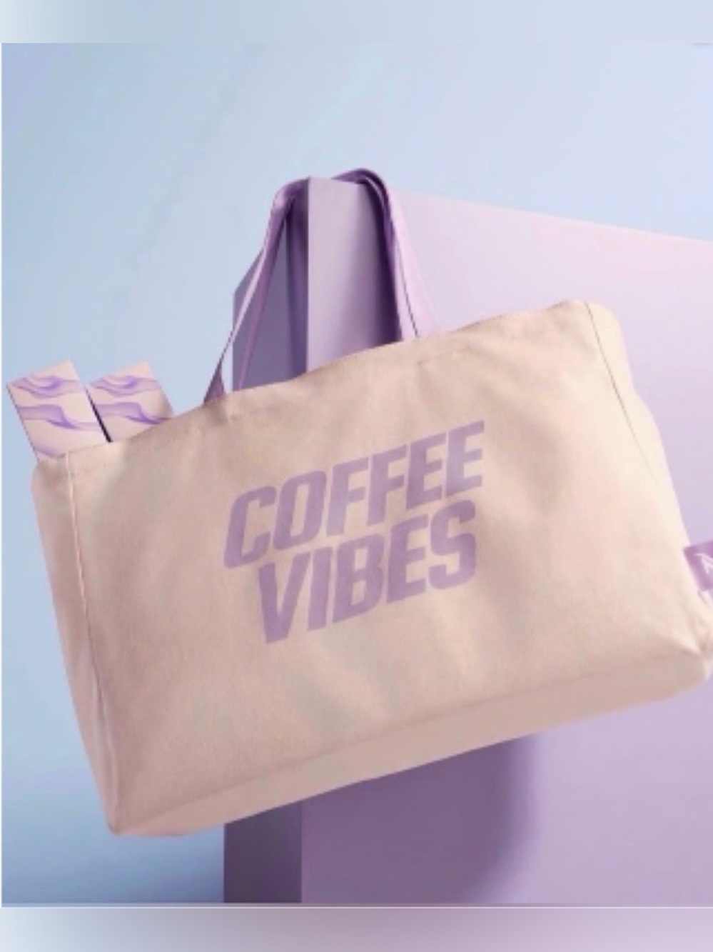 Nespresso Tote Bag Lavender (Large)